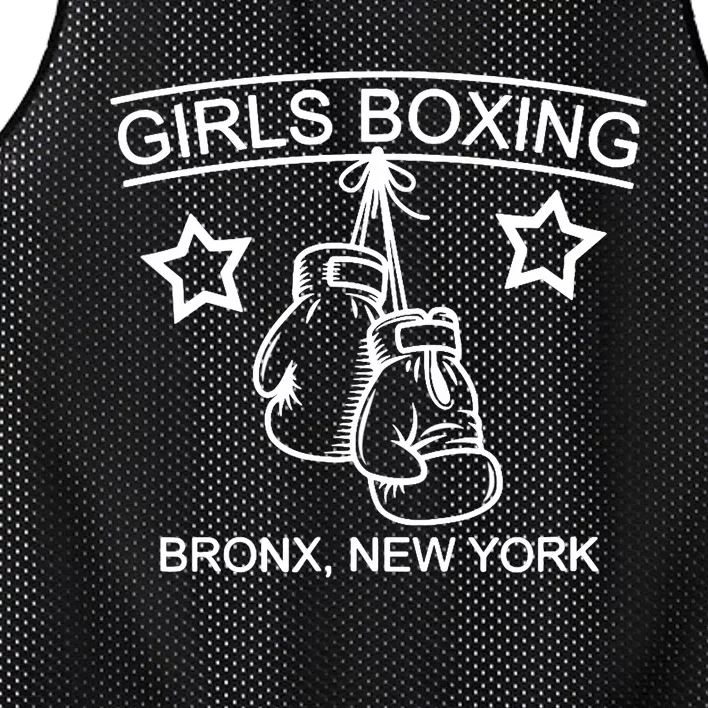 Girls Boxing Bronx NY Rachel Costume Mesh Reversible Basketball Jersey Tank