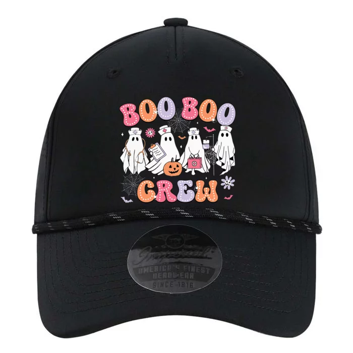 Groovy Boo Boo Crew Nurse Funny Ghost Women Halloween Nurse Performance The Dyno Cap