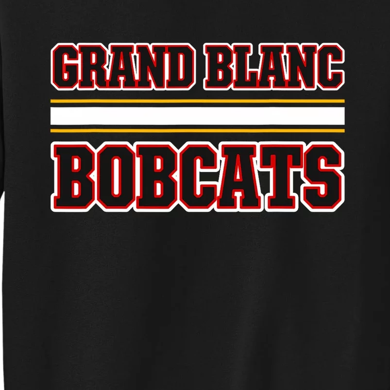 Grand Blanc Bobcats Horizontal Stripes Sweatshirt