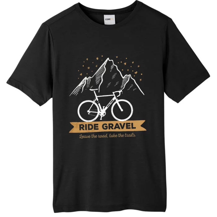 Gravel Bike Bikepacking and Cyclocross Bicyclist ChromaSoft Performance T-Shirt