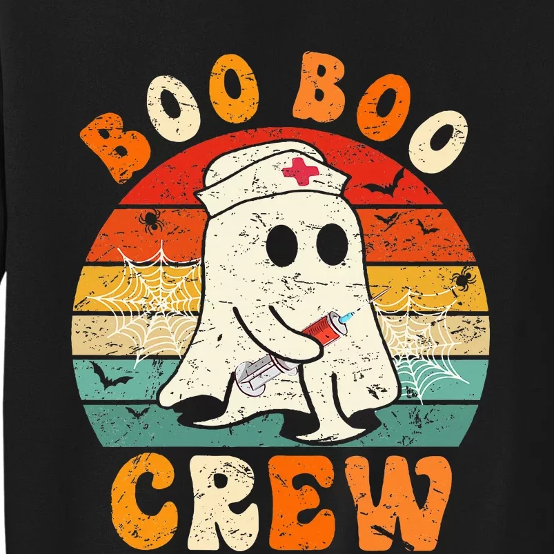 Groovy Boo Boo Crew Nurse Funny Ghost Halloween Nurse Sweatshirt