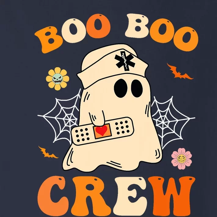 Groovy Boo Boo Crew Nurse Funny Ghost Halloween Nurse Toddler Long Sleeve Shirt