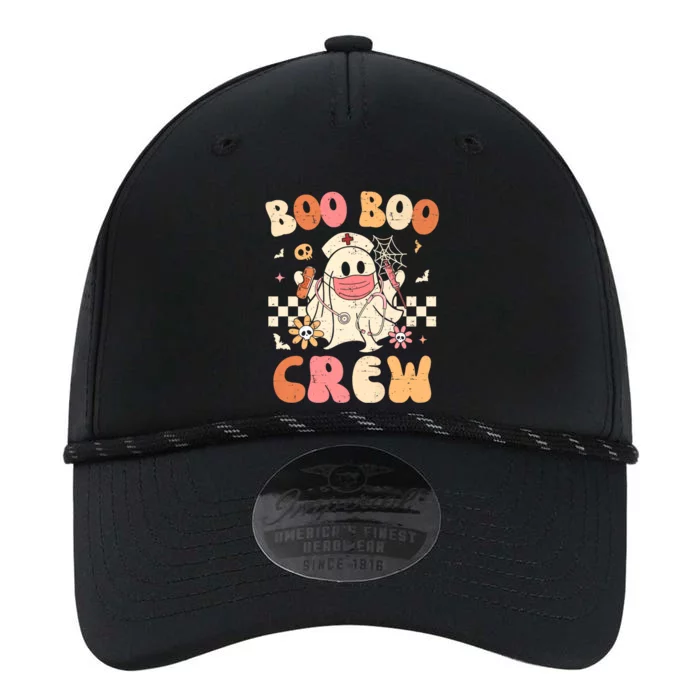 Groovy Boo Boo Crew Nurse Funny Ghost Halloween Nurse Gift Performance The Dyno Cap