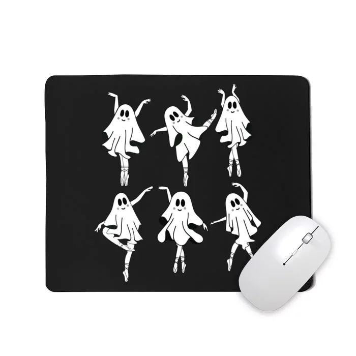 Ghost Ballerinas Ballet Dance Halloween Spooky Dance Teacher Mousepad