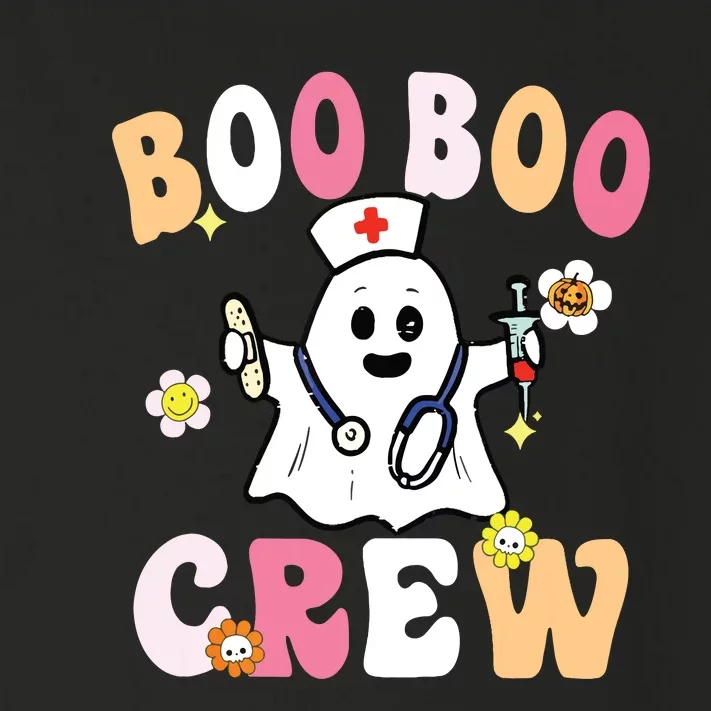 Groovy Boo Boo Crew Cute Ghost Halloween Costume Nurse Gift Toddler Long Sleeve Shirt