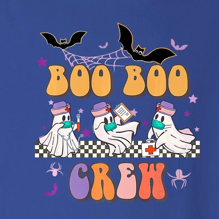 Groovy Boo Boo Crew Nurse Halloween Ghost Spooky Season Cute Gift Toddler Long Sleeve Shirt