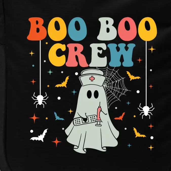 Groovy Boo Boo Crew For Cna Er Rn Lpn Funny Halloween Nurse Impact Tech Backpack