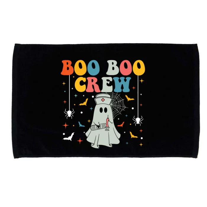 Groovy Boo Boo Crew For Cna Er Rn Lpn Funny Halloween Nurse Microfiber Hand Towel