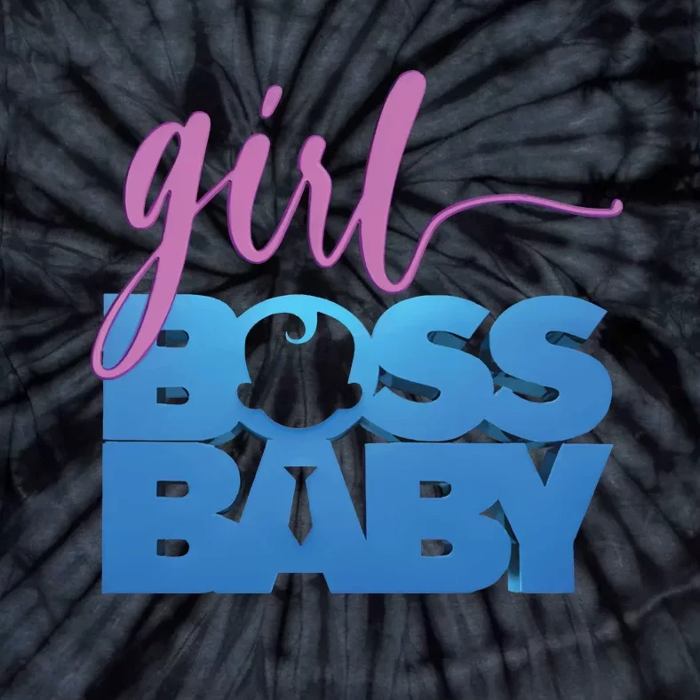 Girl Boss Baby Tie-Dye T-Shirt