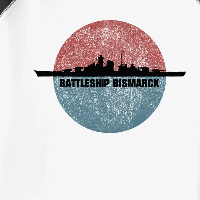 German Battleship Bismarck Ww2 Ship Infant Baby Jersey Bodysuit