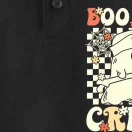 Groovy Boo Boo Crew Nurse Ghost Paramedic Emt Ems Halloween Dry Zone Grid Performance Polo