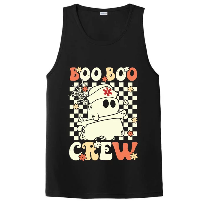 Groovy Boo Boo Crew Nurse Ghost Paramedic Emt Ems Halloween Performance Tank