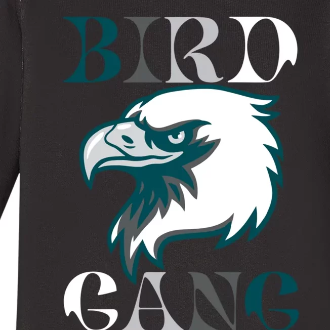 Go Birds Bird Gang It's A Philly Thing Philadelphia Baby Long Sleeve Bodysuit