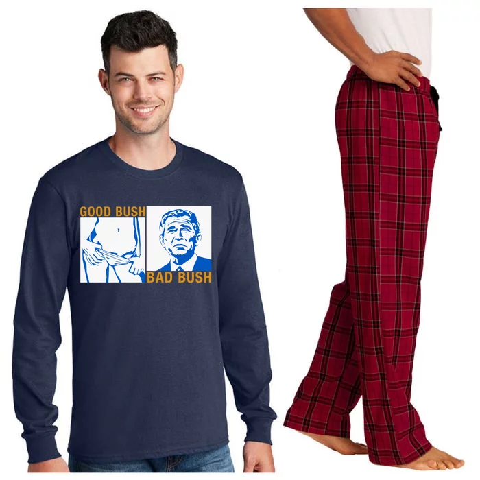 Good Bush Bad Bush Long Sleeve Pajama Set