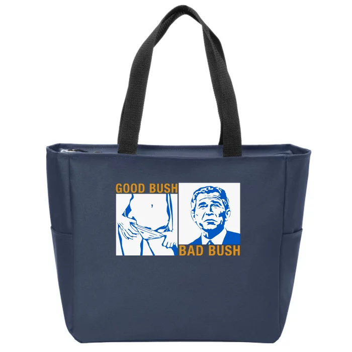 Good Bush Bad Bush Zip Tote Bag