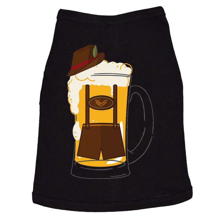 German Beer Bier Stein Funny Beer Fall Festival Beer Drinker Doggie Tank