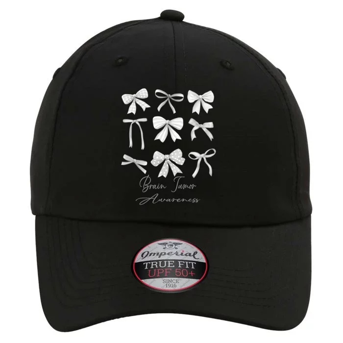 Gray Bow Brain Tumor Awareness The Original Performance Cap