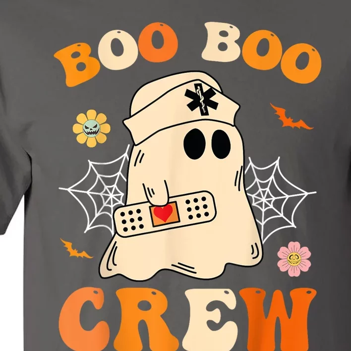 Groovy Boo Boo Crew Nurse Funny Ghost Halloween Nurse Tall T-Shirt