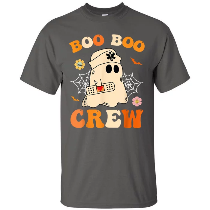 Groovy Boo Boo Crew Nurse Funny Ghost Halloween Nurse Tall T-Shirt