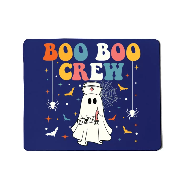 Groovy Boo Boo Crew For Cna Er Rn Lpn Funny Halloween Nurse Mousepad