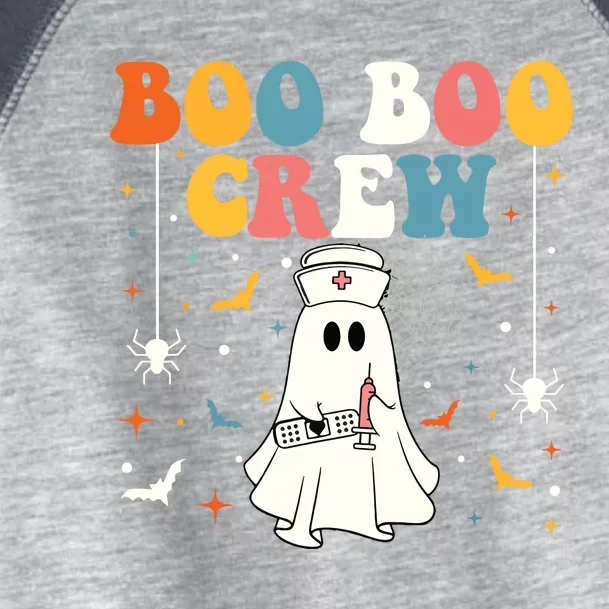 Groovy Boo Boo Crew For Cna Er Rn Lpn Funny Halloween Nurse Toddler Fine Jersey T-Shirt