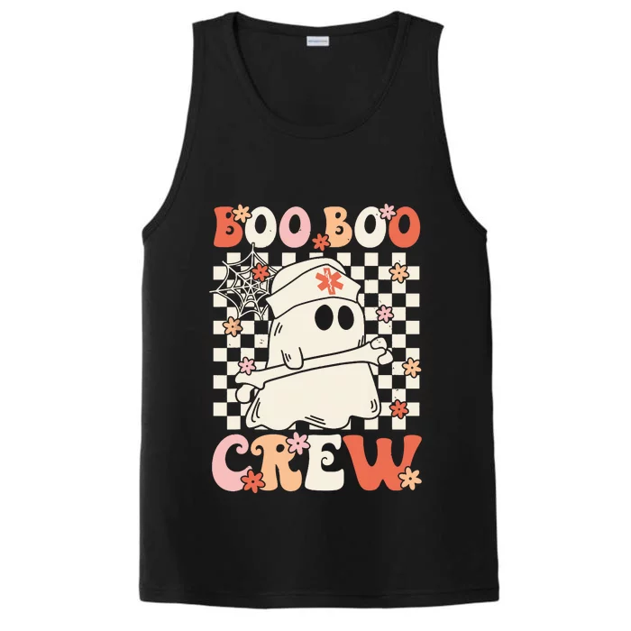 Groovy Boo Boo Crew Nurse Ghost Paramedic Emt Ems Halloween Performance Tank