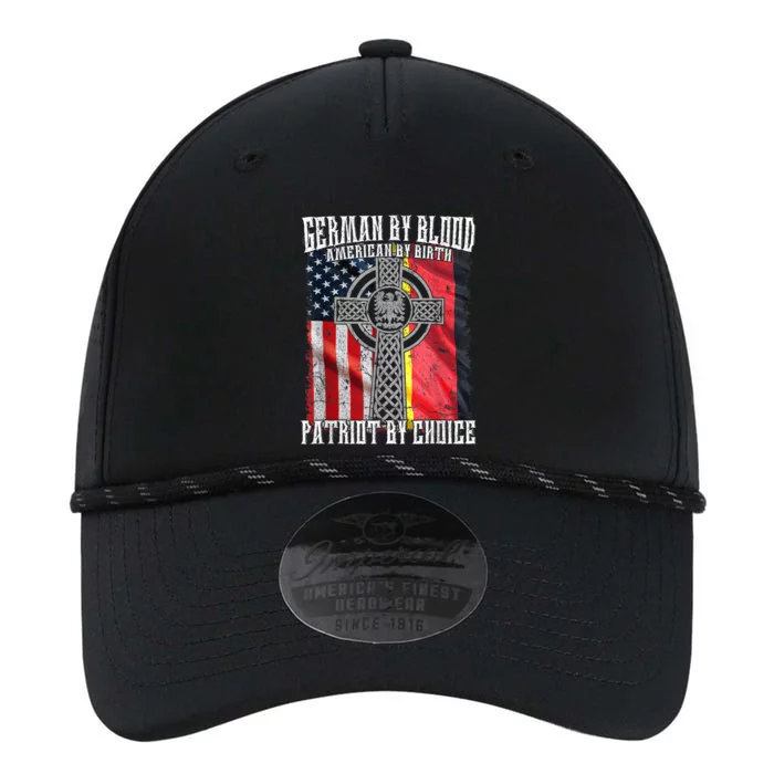 German By Blood American By Birth Patriot By Choice Performance The Dyno Cap