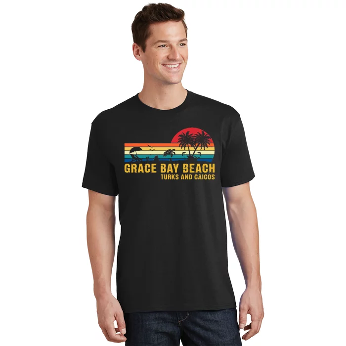 Grace Bay Beach Turks & Caicos Sea Turtle T-Shirt