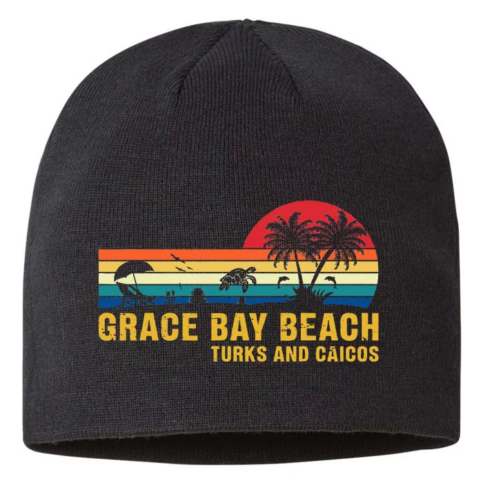 Grace Bay Beach Turks & Caicos Sea Turtle 8 1/2in Sustainable Knit Beanie