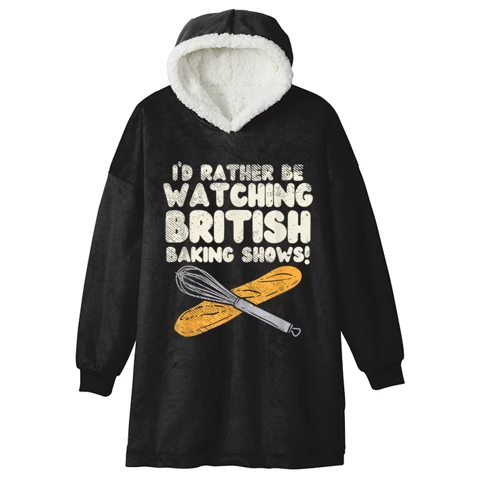 Great British Baking Shows Hooded Wearable Blanket