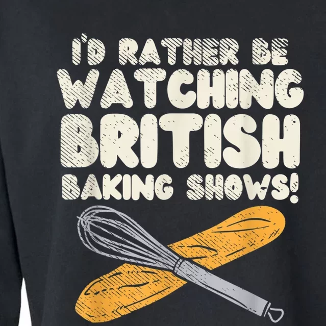 Great British Baking Shows Cropped Pullover Crew