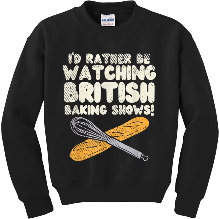 Great British Baking Shows Kids Sweatshirt