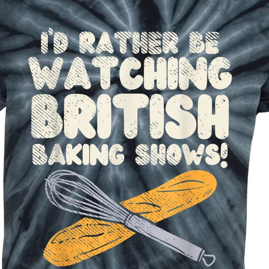 Great British Baking Shows Kids Tie-Dye T-Shirt