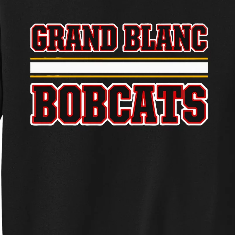 Grand Blanc Bobcats Horizontal Stripes Sweatshirt