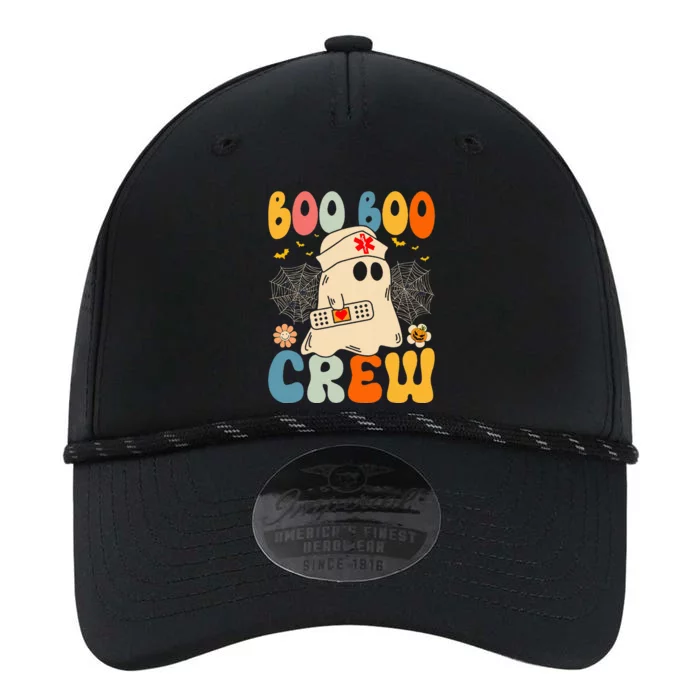 Groovy Boo Boo Crew Nurse Funny Ghost Halloween Nurse Performance The Dyno Cap