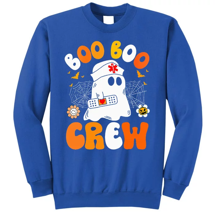 Groovy Boo Boo Crew Nurse Funny Ghost Halloween Nurse Sweatshirt