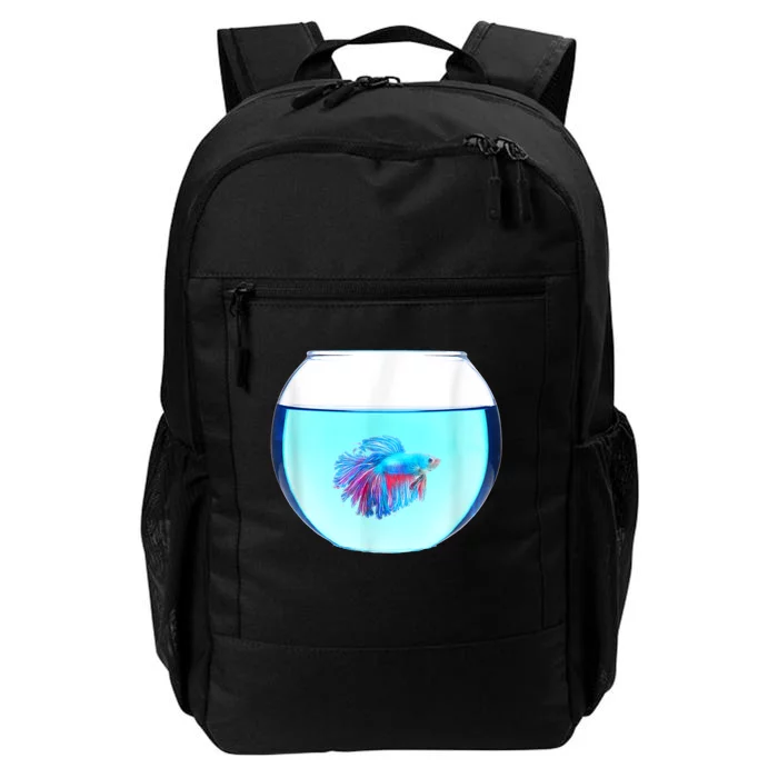 Glass Bowl Betta Fish Daily Commute Backpack