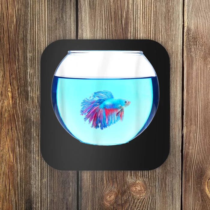 Glass Bowl Betta Fish Coaster