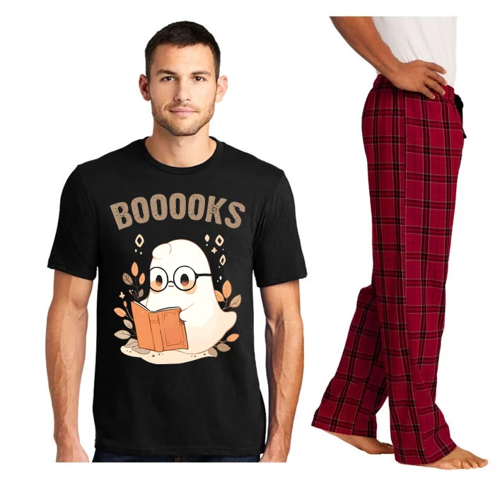 Ghost Books Bookworm Book Lover Halloween Pajama Set