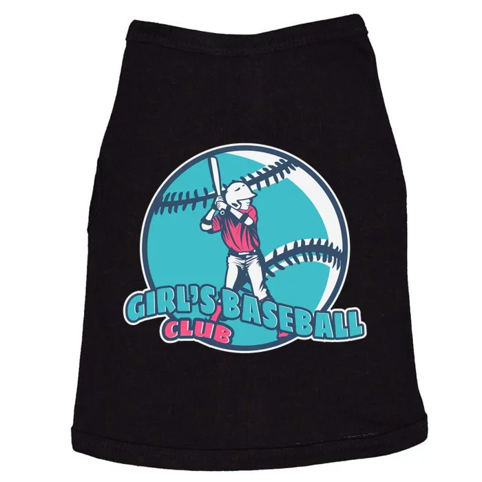 Girls Baseball Club Doggie Tank