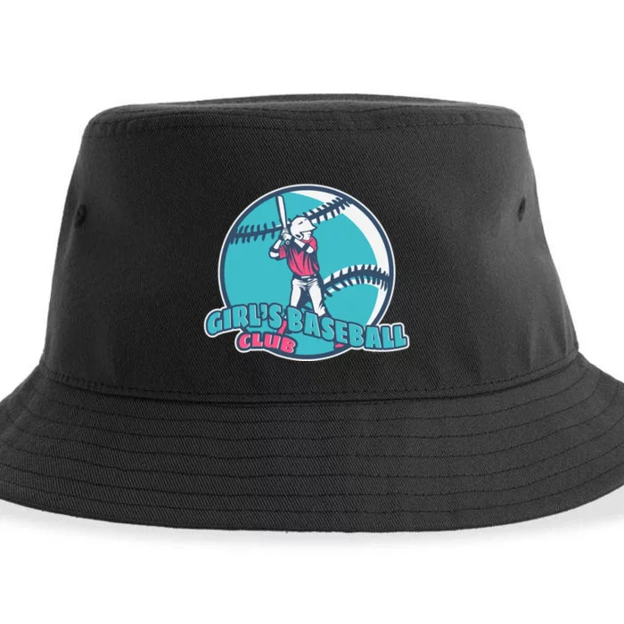 Girls Baseball Club Sustainable Bucket Hat