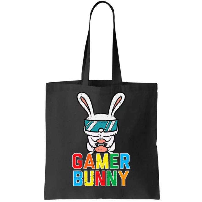 Gamer Bunny Cute Easter Video Game Gaming Tote Bag