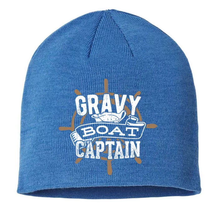 Gravy Boat Captain Great Gift Matelot Funny Gift 8 1/2in Sustainable Knit Beanie