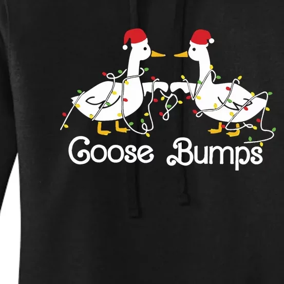 Goose Bumps Christmas Women's Pullover Hoodie