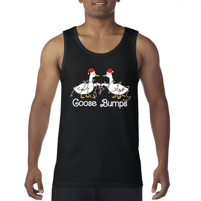 Goose Bumps Christmas Tank Top