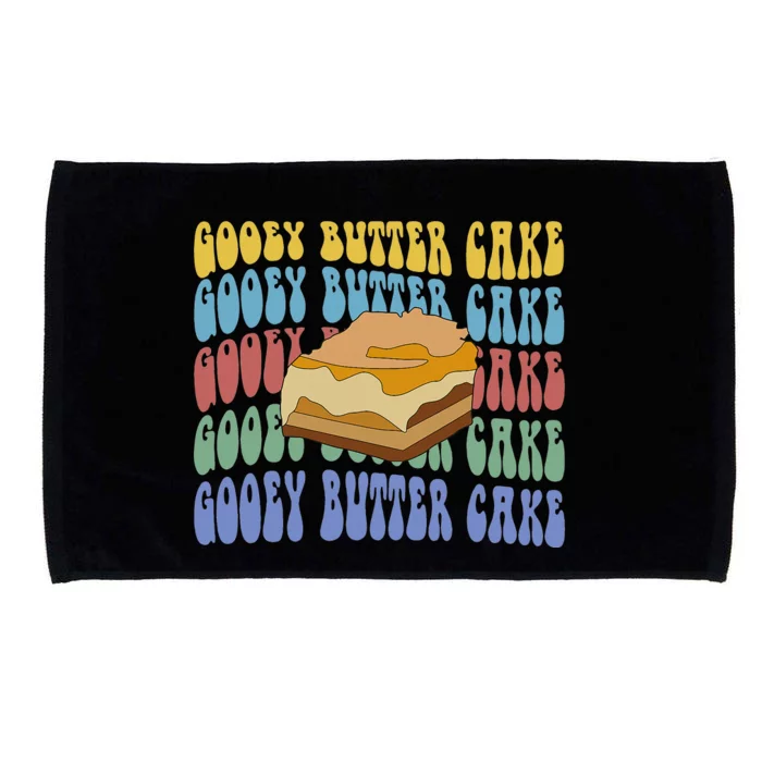 Gooey Butter Cake St. Louis Food Cuisine Microfiber Hand Towel