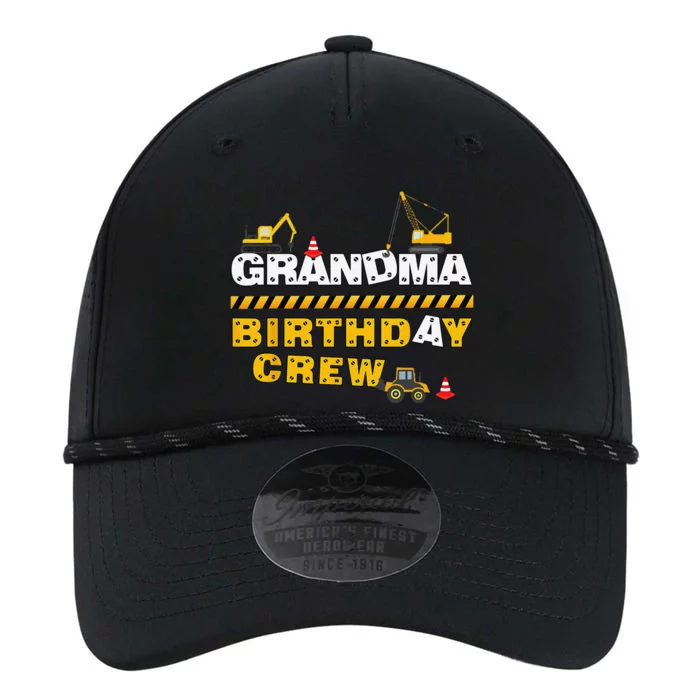 Grandma Birthday Crew Construction Family Birthday Party Performance The Dyno Cap