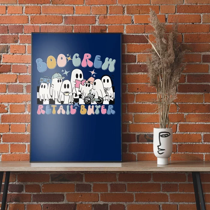 Groovy Boo Crew Retail Buyer Halloween Cute Ghost Poster