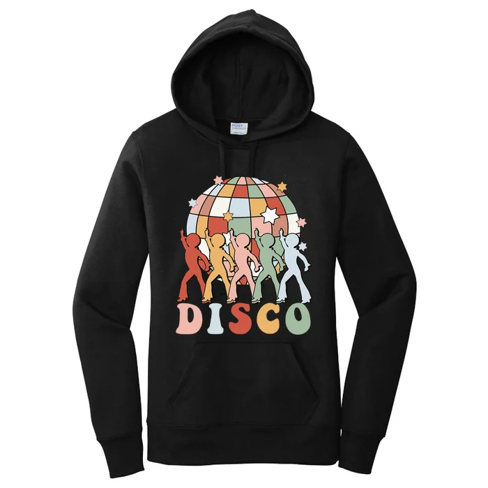 Groovy70sDisco Ball Dancing Queens Kings Women's Pullover Hoodie