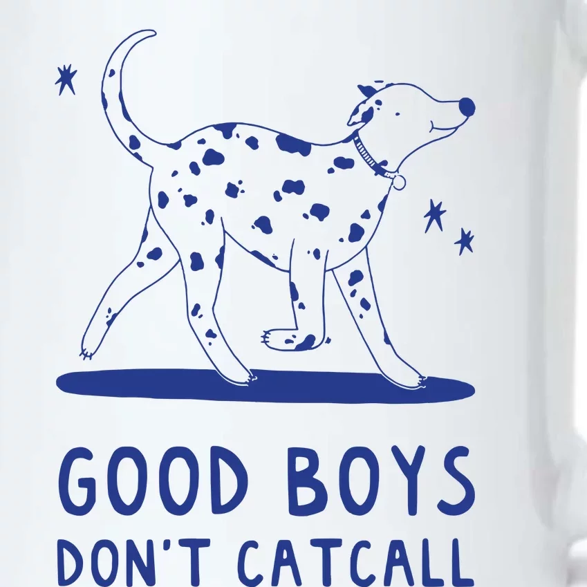 Good Boy Dont Catcall Black Color Changing Mug